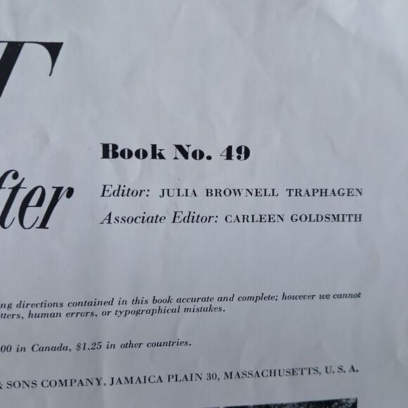 Bernat 0049 GREAT BIG BOOK SWEATERS 1956 Handicraft Men's Black & White Photos - Picture 5 of 11